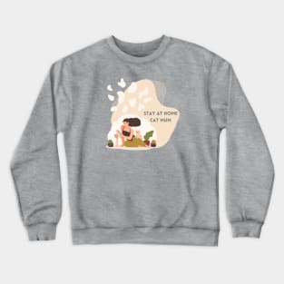 Stay at home cat mum Crewneck Sweatshirt